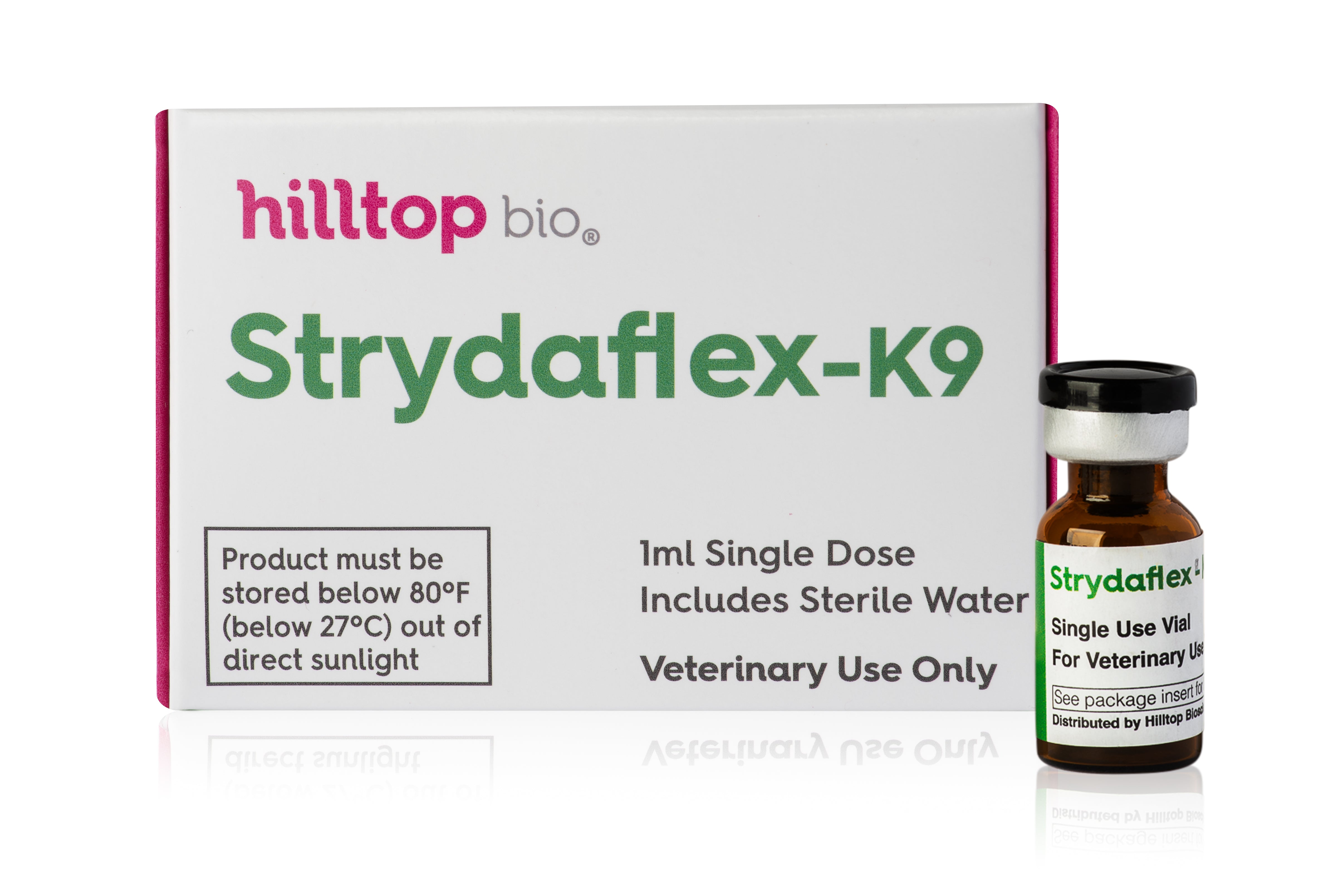 <h2><strong>Strydaflex - K9</strong></h2><h4>Product proteomics and characterizations show consistent levels of<br/>factors demonstrated to play a beneficial role in the body’s normal response to joint damage.<br/><br/><br/><br/></h4>