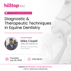 Diagnostic & Therapeutic Techniques in Equine Dentistry - Dr. Mike Cissell