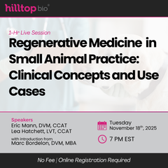 Regenerative Medicine in Small Animal Practice: Clinical Concepts and Use Cases
