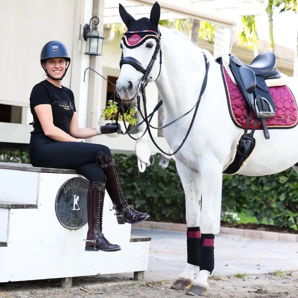 <h4><strong>Lauren Knopp</strong></h4><p>FEI Dressage Rider and Trainer</p>