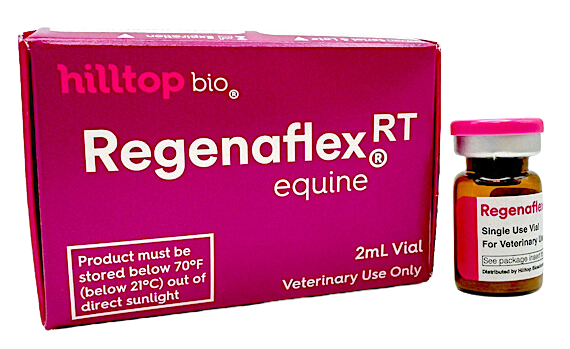 <h2><strong>Regenaflex-RT</strong></h2><h3><strong><br/>FOR EQUINE SOFT TISSUE</strong></h3><h3></h3><h6><strong>Administer via injection or regional limb perfusion </strong></h6><h6><strong>More Details...</strong></h6>